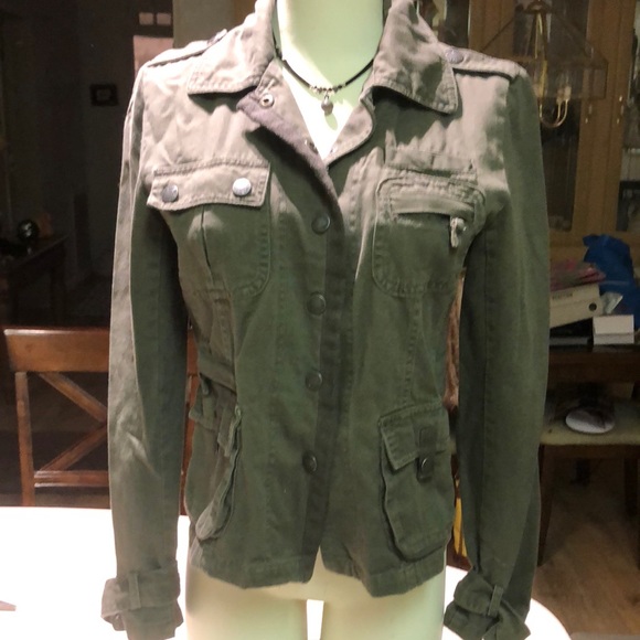 Ashley Ann Jackets & Blazers - Army jacket